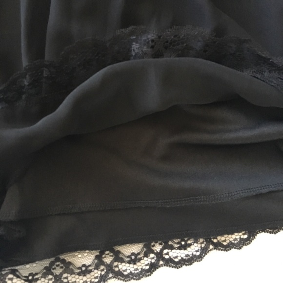 Lush Black Lace Trim Shorts - Picture 5 of 8